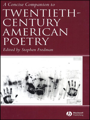 cover image of A Concise Companion to Twentieth-Century American Poetry